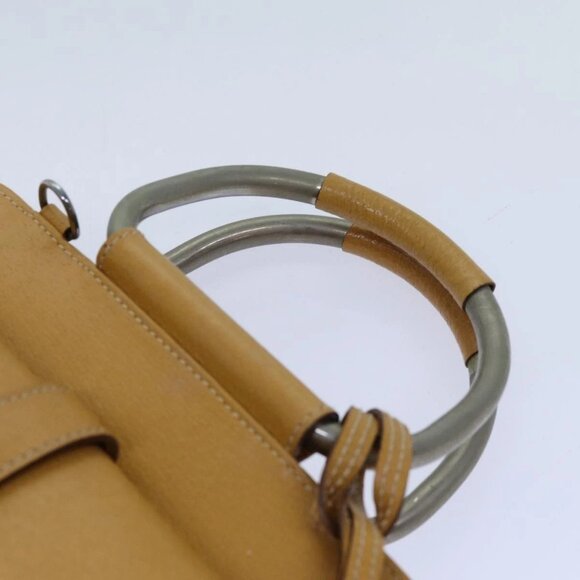 GUCCI Hand Bag Leather Brown Auth - Picture 8 of 16